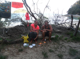 Abel Tasman National Park - Dinertime...