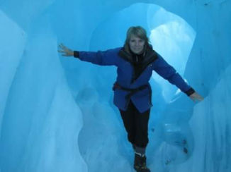 Franz Josef Glacier - In de glacier