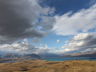 Nieuw-Zeeland - Uitzicht vanaf Mount John. Ook een aanrader.