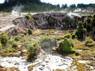 Noordereiland - Dunne aarde in Craters of the moon