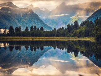 Nieuw-Zeeland - Lake Matheson