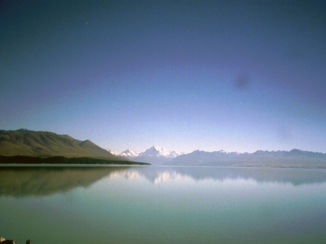 Nieuw-Zeeland - Lake Ohau - Mount Cook