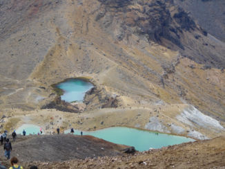 Nieuw-Zeeland - De zwavelmeren boven de Tangoriro Crossing