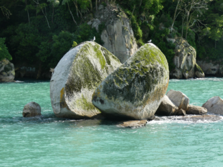 Nieuw-Zeeland - Split Apple Rock bij Abel Tasman