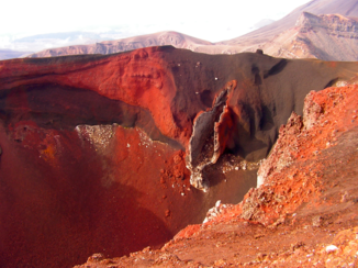 Nieuw-Zeeland - Tongariro crossing : red crater