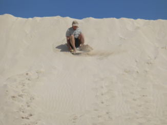 Walkabout - Sandboarding Kangaroo Island