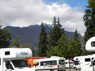 Nieuw-Zeeland - Uitzicht camper locaties