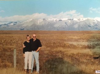 Nieuw-Zeeland - Twizzel  met NZ Alpen op achtergr.